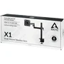 Arctic Soporte de Mesa para Monitor X1, Negro Mate, hasta 10kg, VESA 75/100